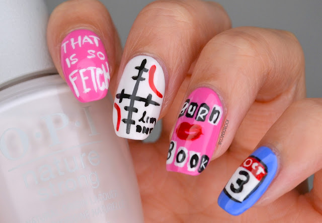 Mean Girls Nail Art Mean Girls Nail Art